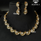 Vihag polki kundan necklace set - Golden polish