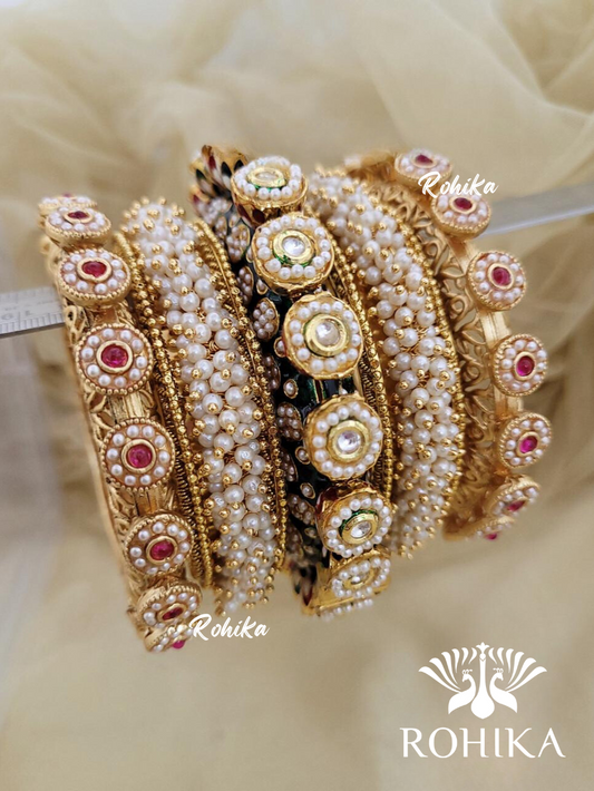 Jadau kundan bangle/Kada set (2007)