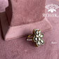 Angana polki kundan ring  (SG-038) - White