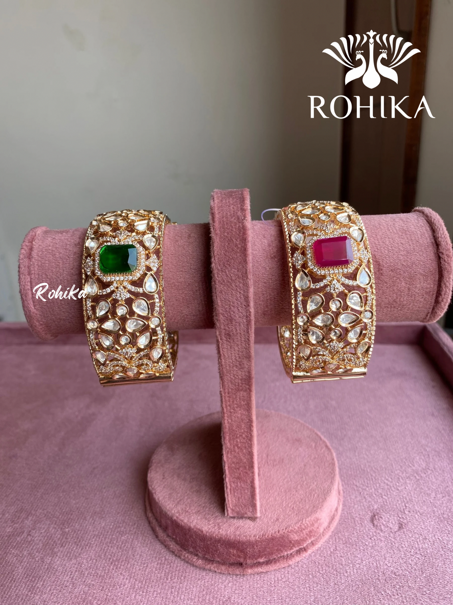 Gayatri polki kundan kada/bangles