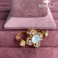 Angana polki kundan ring (SG-143) - White