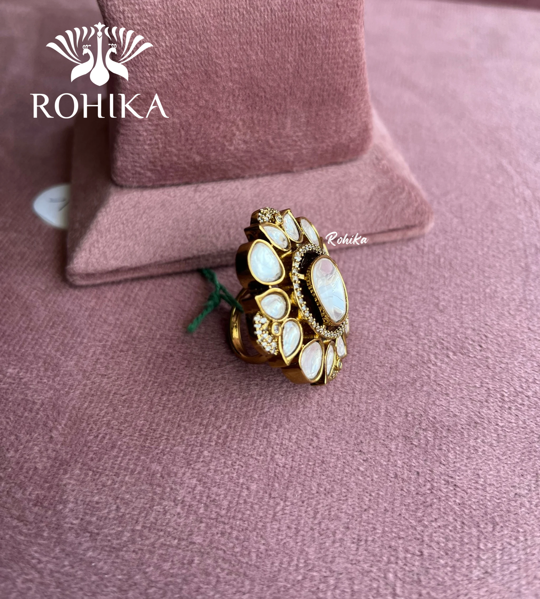 Angana polki kundan ring  (SG-004)