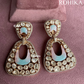 Mohana moisanite earrings - Mint green