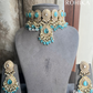 Neel polki kundan necklace set