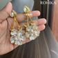 Mother of pearl earrings (MOP-E001)