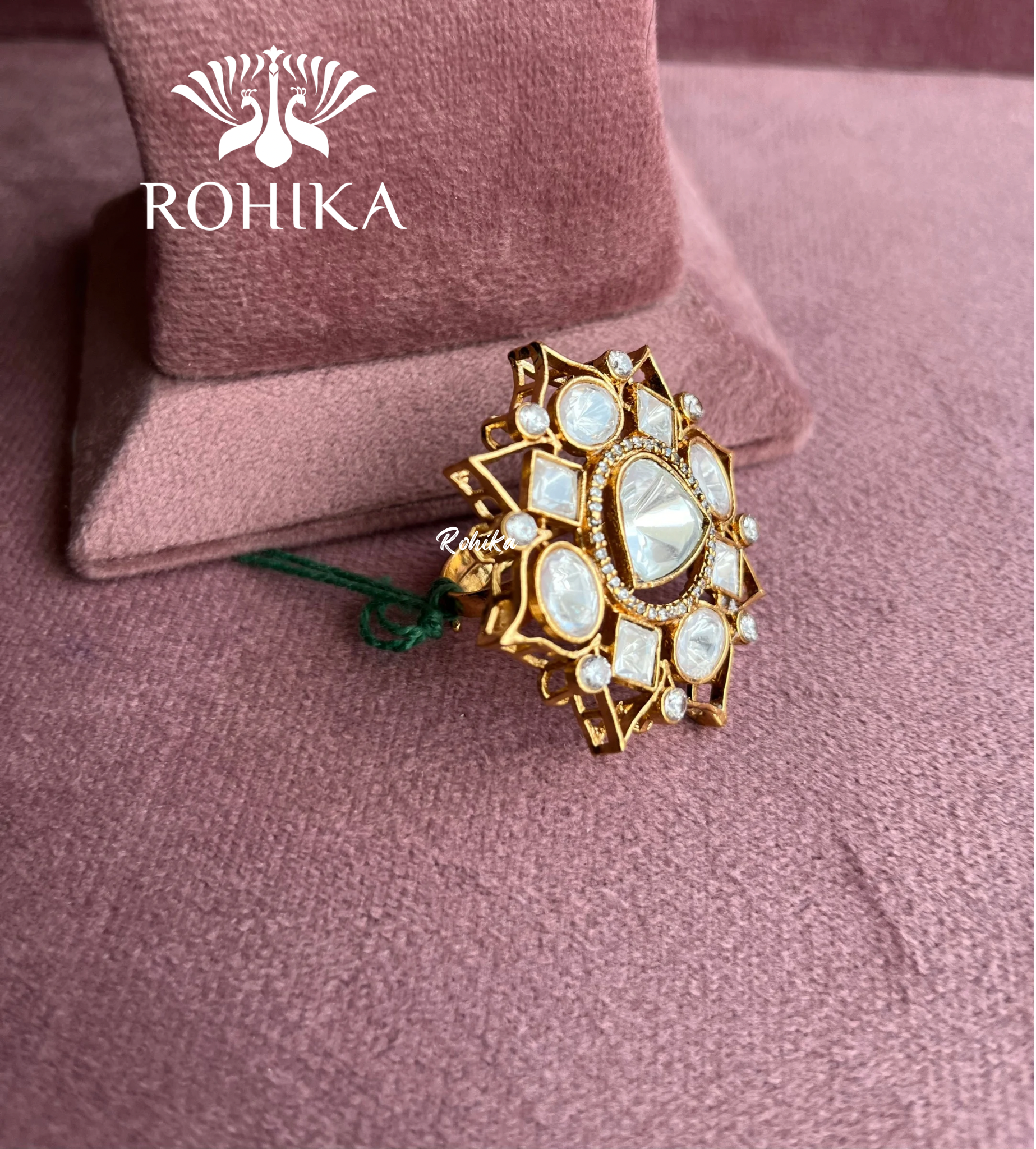 Angana polki kundan ring  (SG-003)