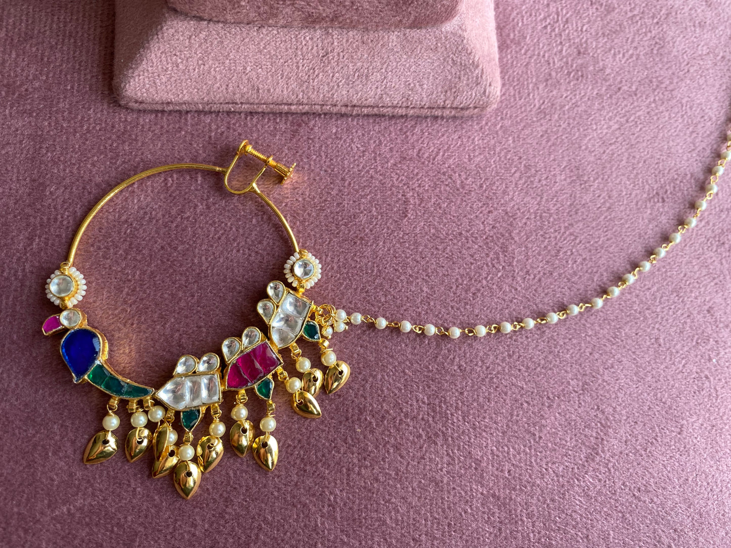 Neer Pacchi Kundan Nath (019) - Multi - Rohika store 