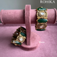 Pritha Moisanite Kada/Bangles (MB-0104)- Green - Rohika store