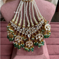 Bandini polki kundan passa /jhoomer (013) - Mint green