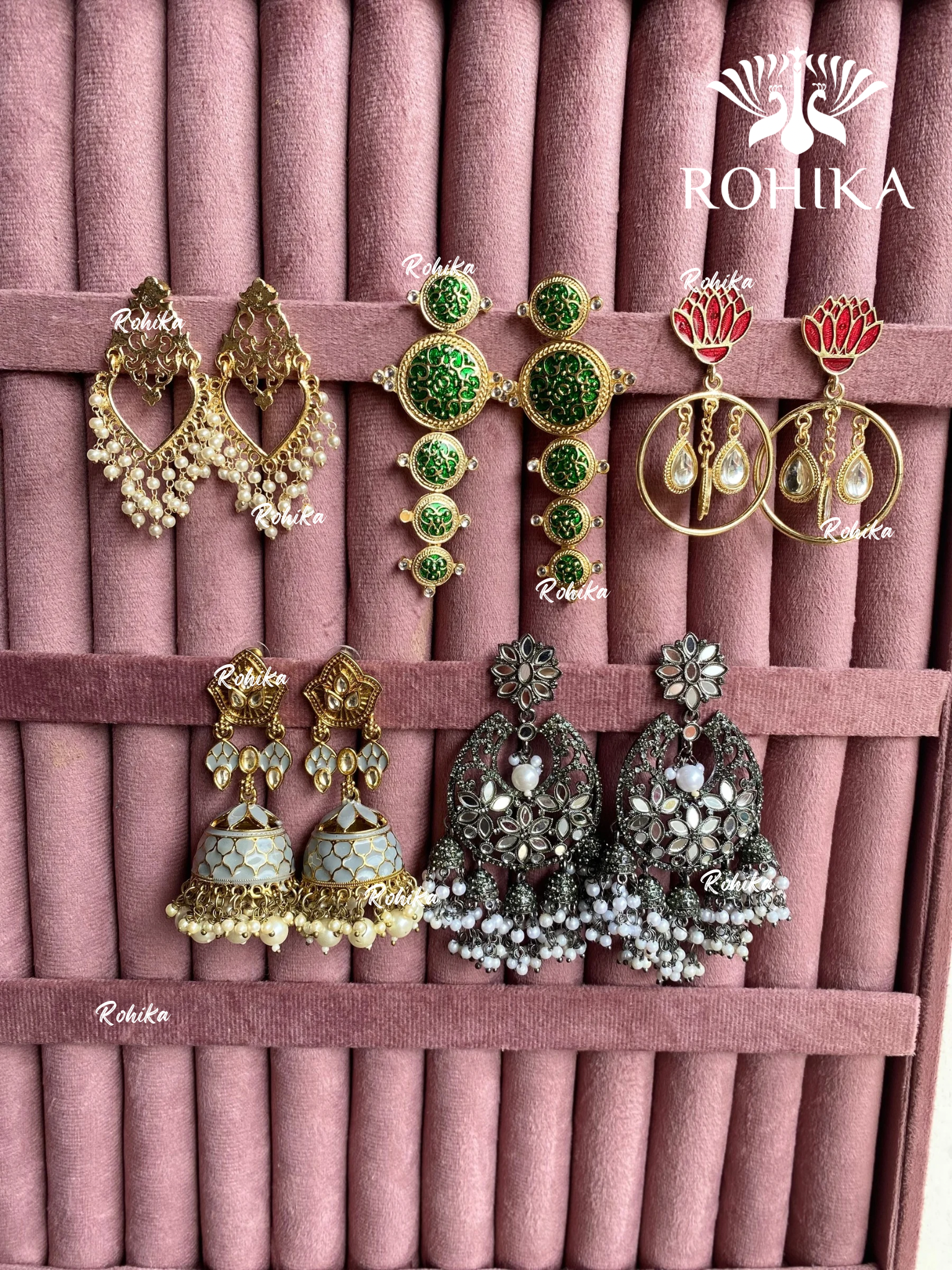 Utsav earrings combo (A-002)