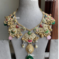 Banjara fusion necklace set (FN-009) - Green