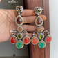 Sabya inspired designer earrings (SSE002)- Multi color