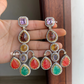 Sabya inspired designer earrings (SSE004)- Multi color