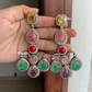 Sabya inspired designer earrings (SSE005)- Multi color 