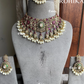 Aman moisinite necklace set