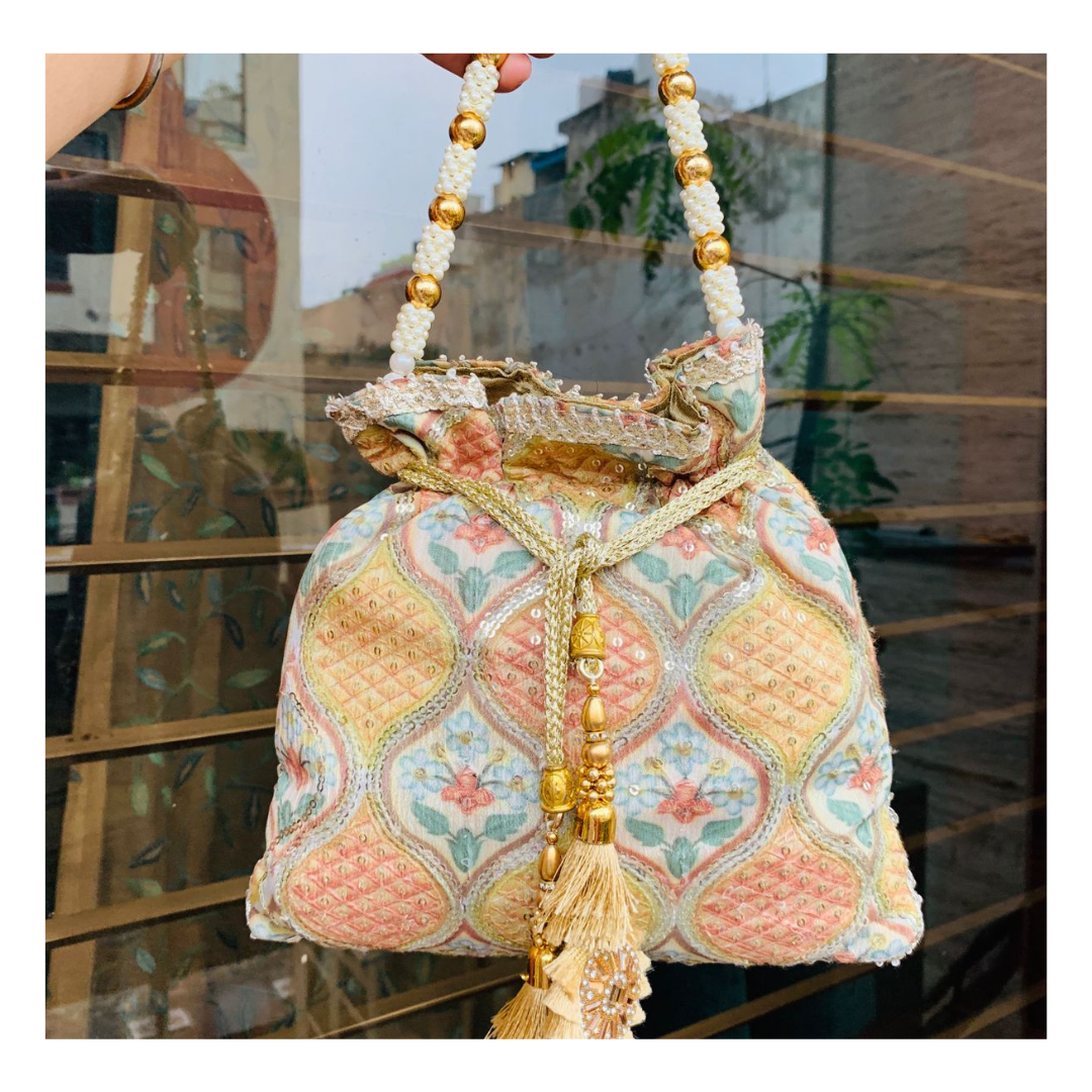 Exquisite Handcrafted Potli Bag for Weddings & Festive Occasions