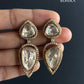 Malati Moisanite Earrings - Golden