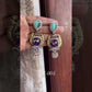 Designer earrings (M-004) - Multi colour