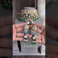 Saheli moisanite choker set - Mint green