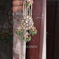 Bandini polki kundan passa /jhoomer (014) - Mint green