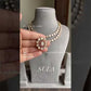 Sula moisanite kundan necklace set  (Double layer)