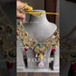 Banjara fusion necklace set (FN-009) - Pink