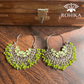 Sana polki bali - Green - Rohika Store
