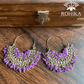 Sana polki bali - Purple - Rohika Store