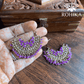 Sana polki bali - Purple - Rohika Store