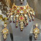Beautiful kundan necklace set. - Rohika Store