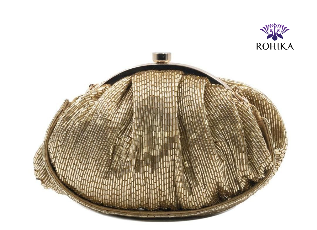 Golden Batua clutch