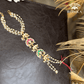Pachhi kundan haathphool - Multi colour - Rohika Store
