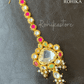 Beautiful kundan necklace set. - Rohika Store