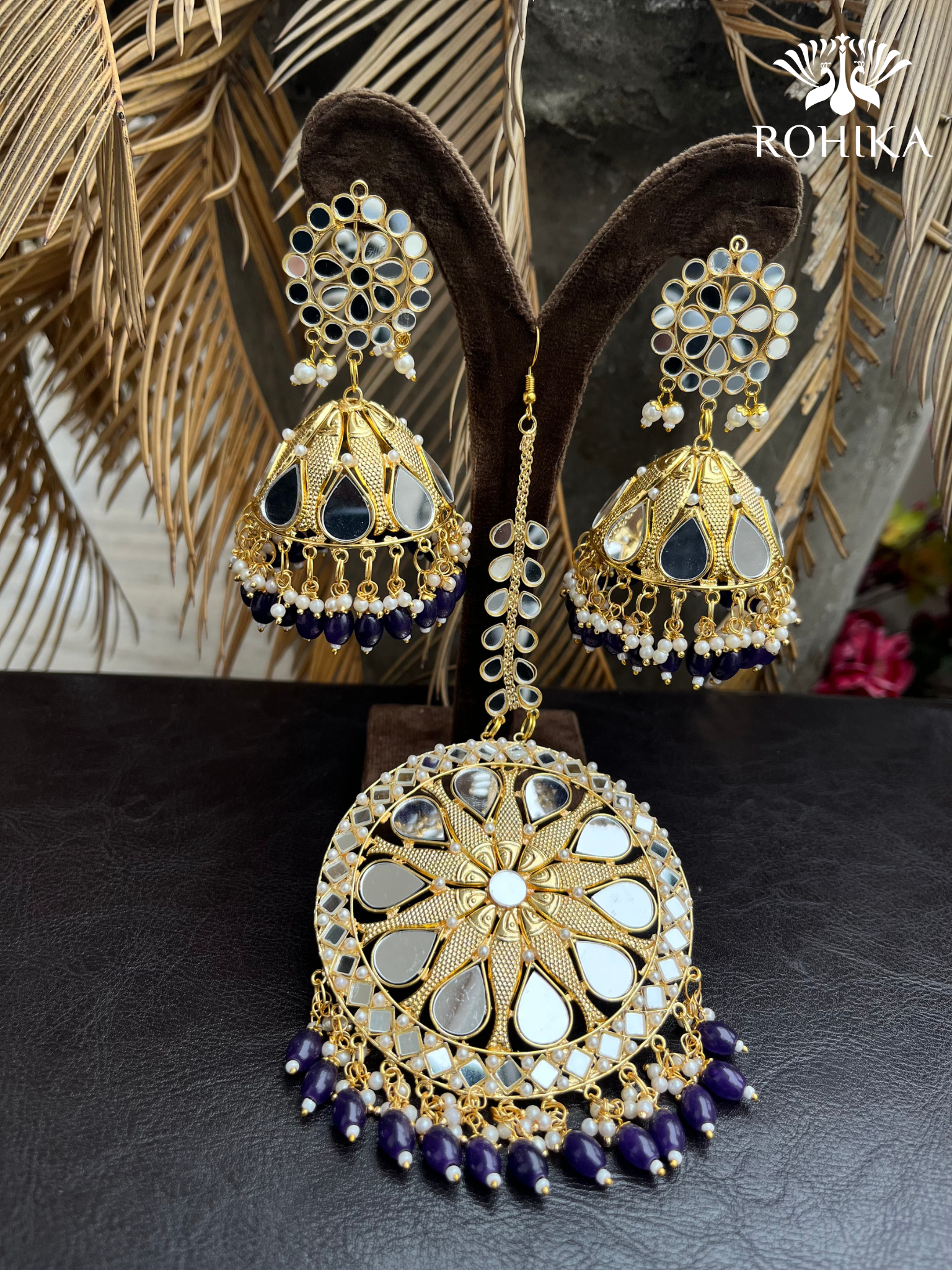 Stylish Antique Gold Jhumka Earrings Trending Artificial Jewellery Designs  J25707